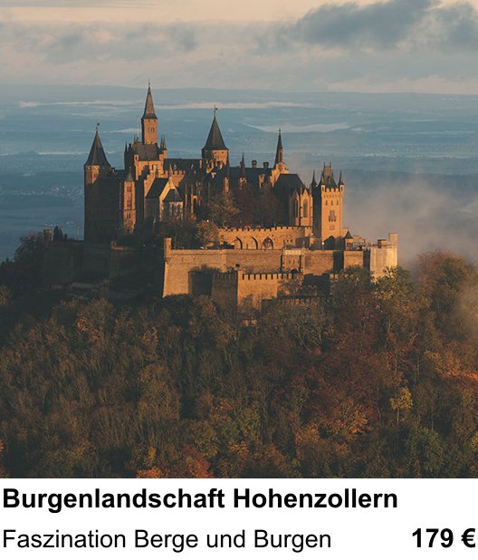 Inspirierender Fotoworkshop zu Burgenlandschaft Hohenzollern: Faszination Berge und Burgen