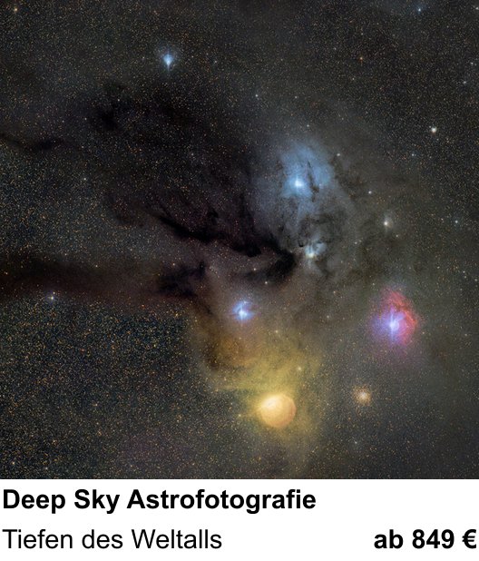 Inspirierender Fotoworkshop zu Deep Sky Astrofotografie: Tiefen des Weltalls