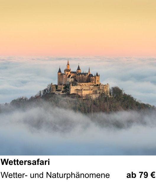 Inspirierender Fotoworkshop zu Wettersafari: Wetter- und Naturphänomene